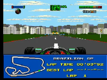 F1 - World Championship Edition (Europe) (Beta 1) screen shot game playing